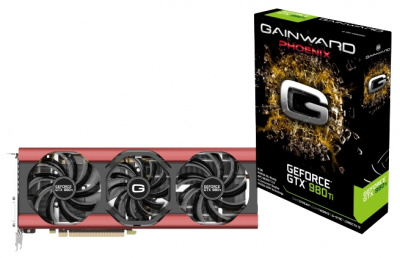  Gainward GeForce GTX 980 Ti Phoenix (6Gb GDDR5, DVI-I + HDMI + 3xDP)