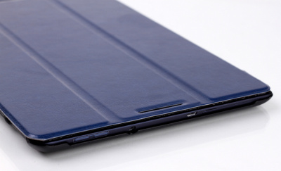 - Skinbox leather slim case  Lenovo A7600, Blue