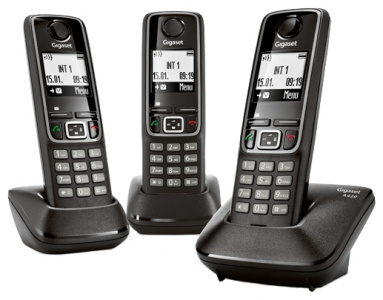    DECT Gigaset A420 TRIO Black - 