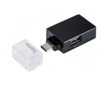   USB- Hama USB-C Pocket (00135752) black - 