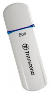    Transcend JetFlash 620 8Gb, White/Blue - 