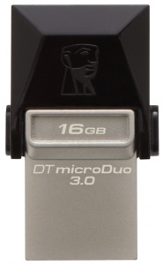    Kingston DTDUO OTG 16Gb (USB 3.0 / microUSB), Black - 