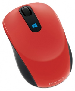   Microsoft Sculpt Mobile Mouse Red USB - 