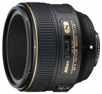    Nikon 58mm f/1.4G AF-S Nikkor - 