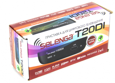 TV- Selenga T20DI DVB-T2/WiFi/MEGOGO/IPTV