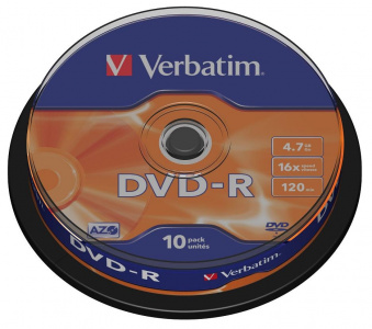 DVD- Verbatim 4,7 Gb, Cake Box (10 )