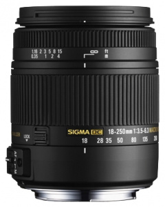    Sigma AF 18-250mm f/3.5-6.3 DC OS HSM Macro Nikon F - 