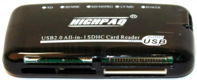    HighPaq ext USB 63-in-1 CR-Q005 Compact Black - 