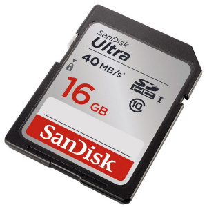     Sandisk Ultra SDHC 16Gb UHS-I - 