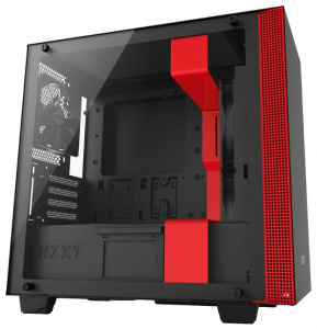    NZXT H400 Black/red w/o PSU