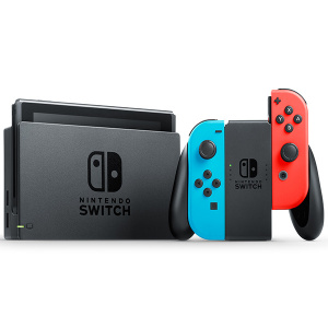   Nintendo Switch, Neon red + Neon blue