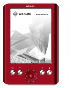   Wexler.Book E5001 E-Ink 4Gb 5" Red-White