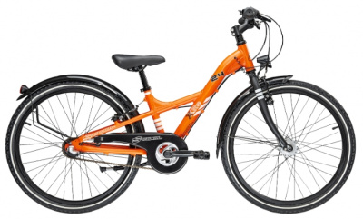    SCOOL (2015) XXLITE COMP 24" 3 SPEED, Dark Orange Matt - 