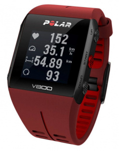 - Polar V800 HR, red