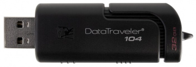    Kingston 32Gb DataTraveler 104 DT104/32GB USB2.0, black - 