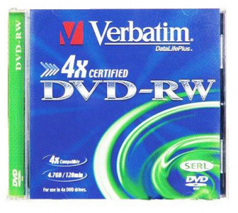 DVD- Verbatim 4.7 Gb, (43285), jewel case