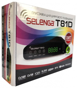 TV- Selenga T81D black