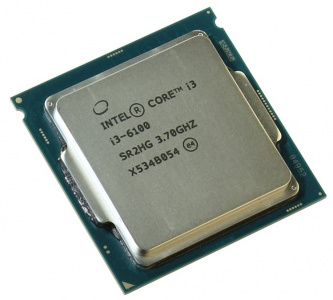  Intel Core i3-6100 Skylake (3700MHz, LGA1151, L3 3072Kb), OEM