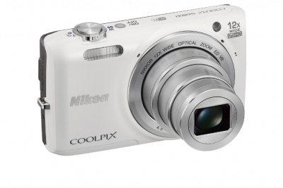    Nikon CoolPix S6800, White - 