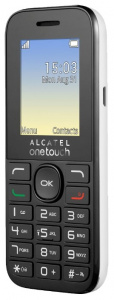     Alcatel One Touch 1020D DS Pure/White - 