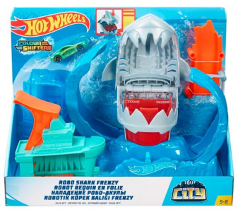     Hot Wheels City Robo Shark Frenzy GJL12 - 