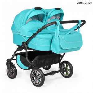      Indigo Charlotte Duo Ch 08 Turquoise pattern - 