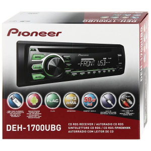   Pioneer DEH-1700UBG - 