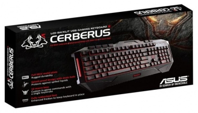    Asus Cerberus MKII, USB, Black - 