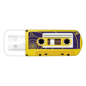    Verbatim Store 'n' Go Mini Cassette Edition 32GB, Yellow - 