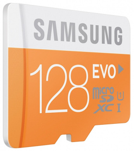     Samsung EVO MicroSDXC 128Gb UHS-I + SD- - 