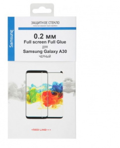     Red Line Samsung A30/A30S/A50/A50s/A20 Full screen FULL GLUE black - 