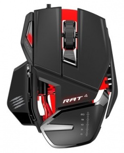   Mad Catz RAT4 MCB4373100A3-04-1 black-red - 