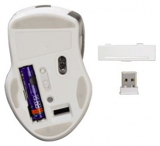   Hama Wireless Laser Mouse Mirano white - 