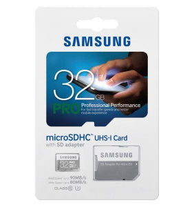     Samsung PRO microSDHC 32Gb U3 + SD- - 