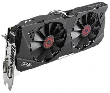  ASUS STRIX-R9280-OC-3GD5 (Radeon R9 280, 3, 2DVI-HDMI-DP)