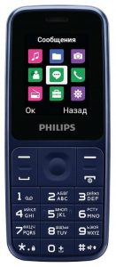     Philips E125 Xenium blue - 