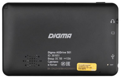  GPS- Digma AllDrive 501 - 