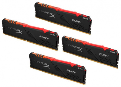   HyperX Fury RGB HX434C16FB3AK4/32 DDR4 32Gb 3466Mhz