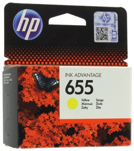     HP 655 HP-CZ112AE Yellow - 