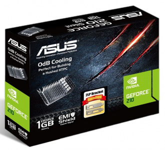  ASUS GeForce 210 Silent (1Gb GDDR3, D-Sub + DVI-I + HDMI)