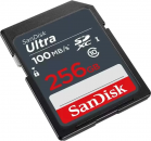 Карта памяти SD SanDisk 256GB SDXC Class 10 UHS-I U1 Ultra 100MB/s Карта памяти SD SanDisk 256GB SDXC Class 10 UHS-I U1 Ultra 100MB/s