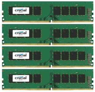   DDR4 32Gb 2133MHz Crucial 4*8Gb CT4K8G4DFD8213
