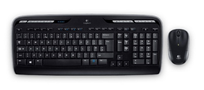    +  Logitech MK330 Combo Black - 