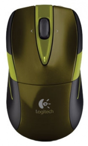   Logitech Wireless Mouse M525 Green-Black USB - 