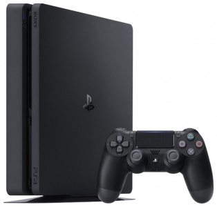   Sony PlayStation 4 Slim 500 (CUH-2008A) Black