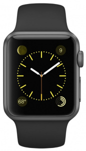 - Apple Watch Sport 38mm Space Gray Al/Black