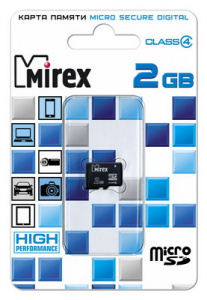     Mirex microSD Class 4 2GB - 