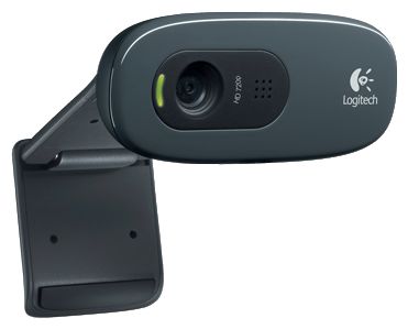   - Logitech HD Webcam C270 Black 960-000636 - 