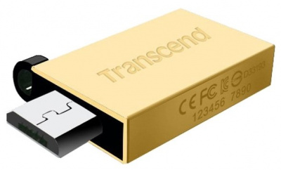    Transcend JetFlash 380G 64Gb, Gold Plating - 