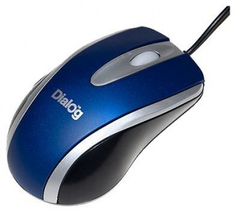   Dialog MOP-14SU Black-Blue USB - 